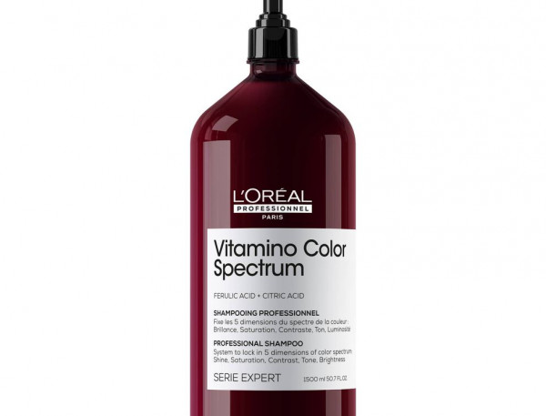 Shampoing fixateur du spectre coloriel