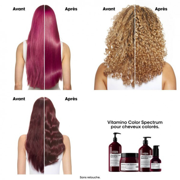 Shampoing fixateur du spectre coloriel