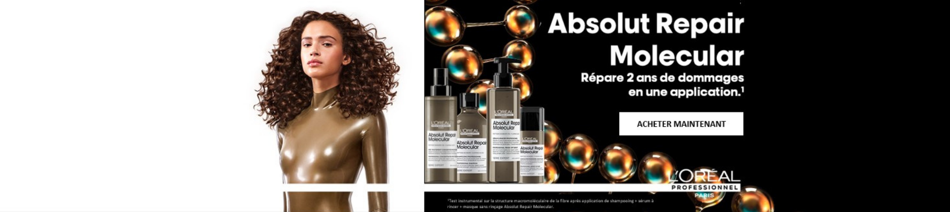Slider Marque LP_1_1260x280px_L_Oréal Professionnel Absolut Repair Molecular