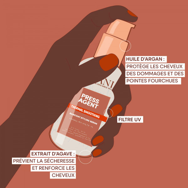 Thermal smoothing creme de coiffage - visuel 4